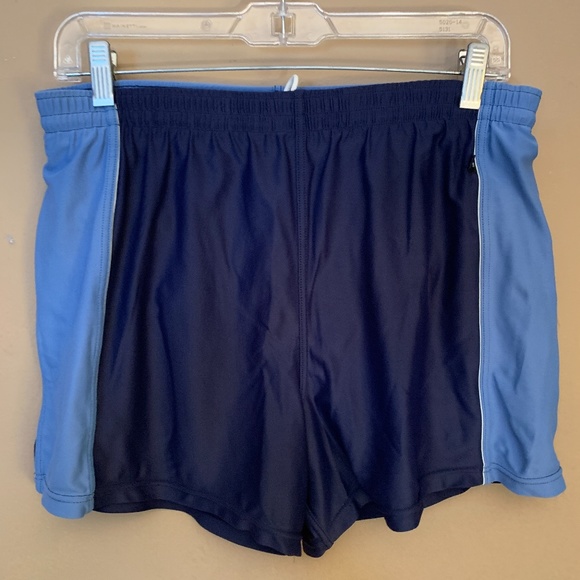 JM Stretch Swim Trunks 32 Waist 4.5" inseam Gently worn 80% nylon / 20% spandex - Picture 2 of 3